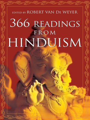 cover image of 366 Readings From Hinduism